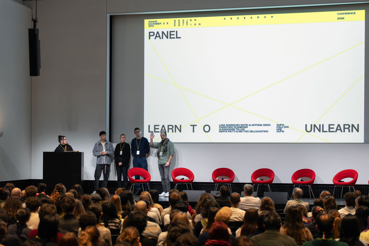 Organisationsteam JDRC. Foto: Guillaume Musset. © ZHdK.