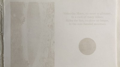 Marit Mihklepp: "field pigments" (2026)