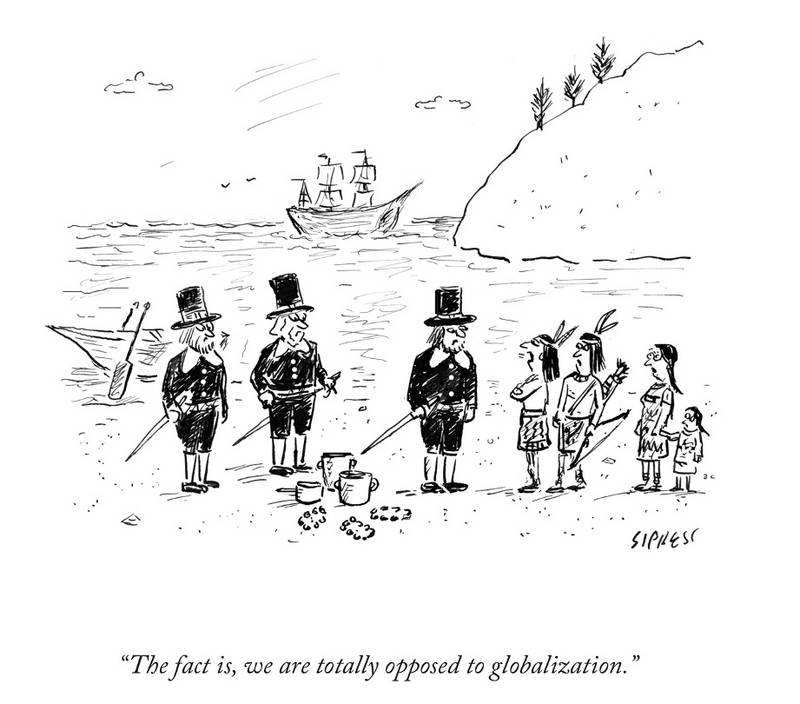 New Yorker Cartoon: Tuesday, November 22nd 2016 By David Sipress