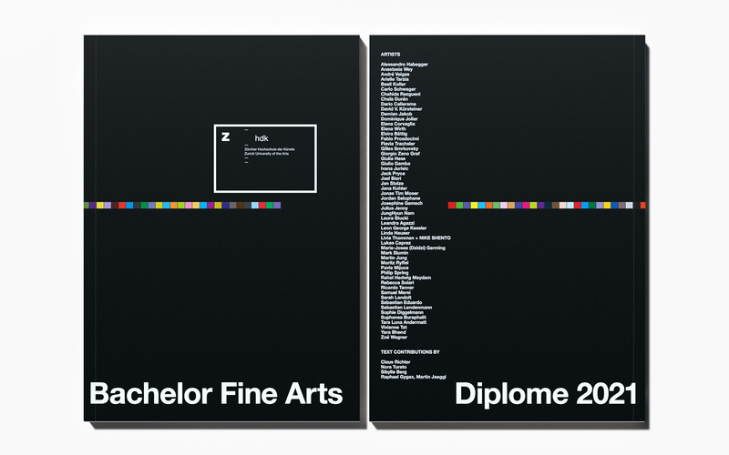 Foto 2 Pulikation Diplome BA Fin Arts 