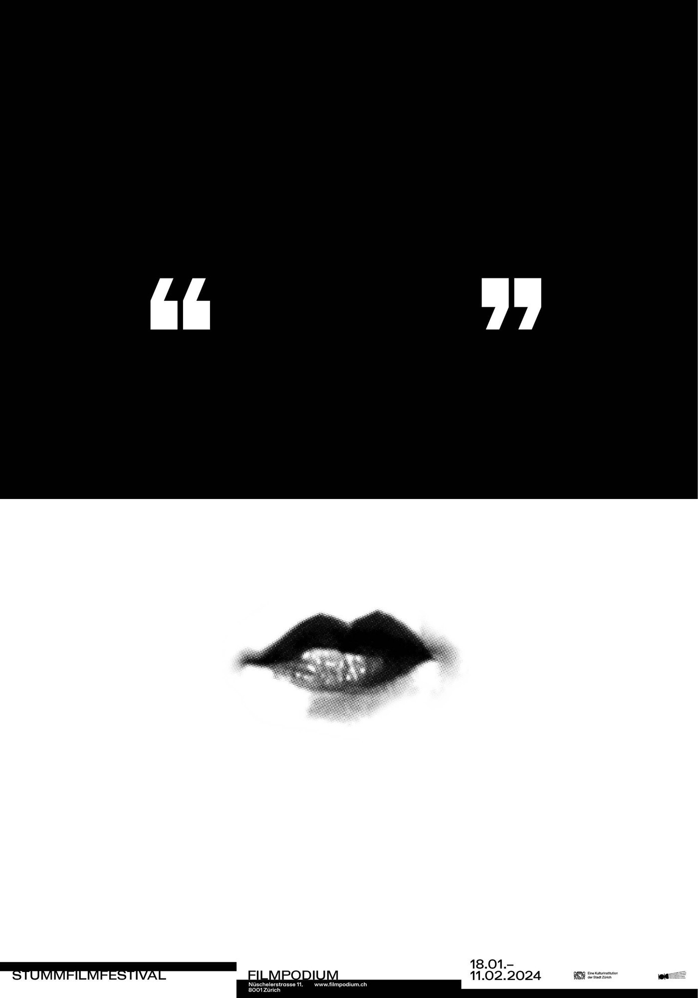 Stummfilmfestival (2024) von Loïs Grimm. © ZHdK.