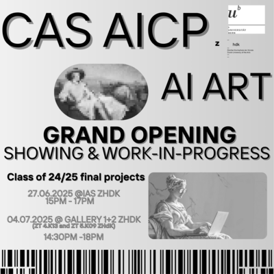 CAS AI for Creative Practices