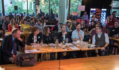 Falling Walls Lab 2017 Zürich. Photo: © Heidi Hostettler