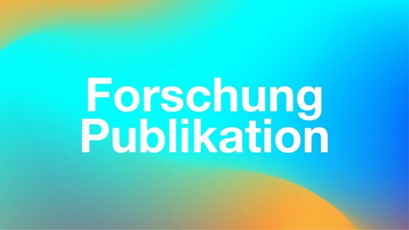 Forschung Publikation