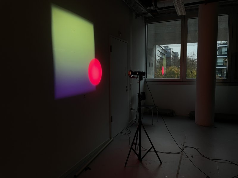 Farbe und Licht im Raum