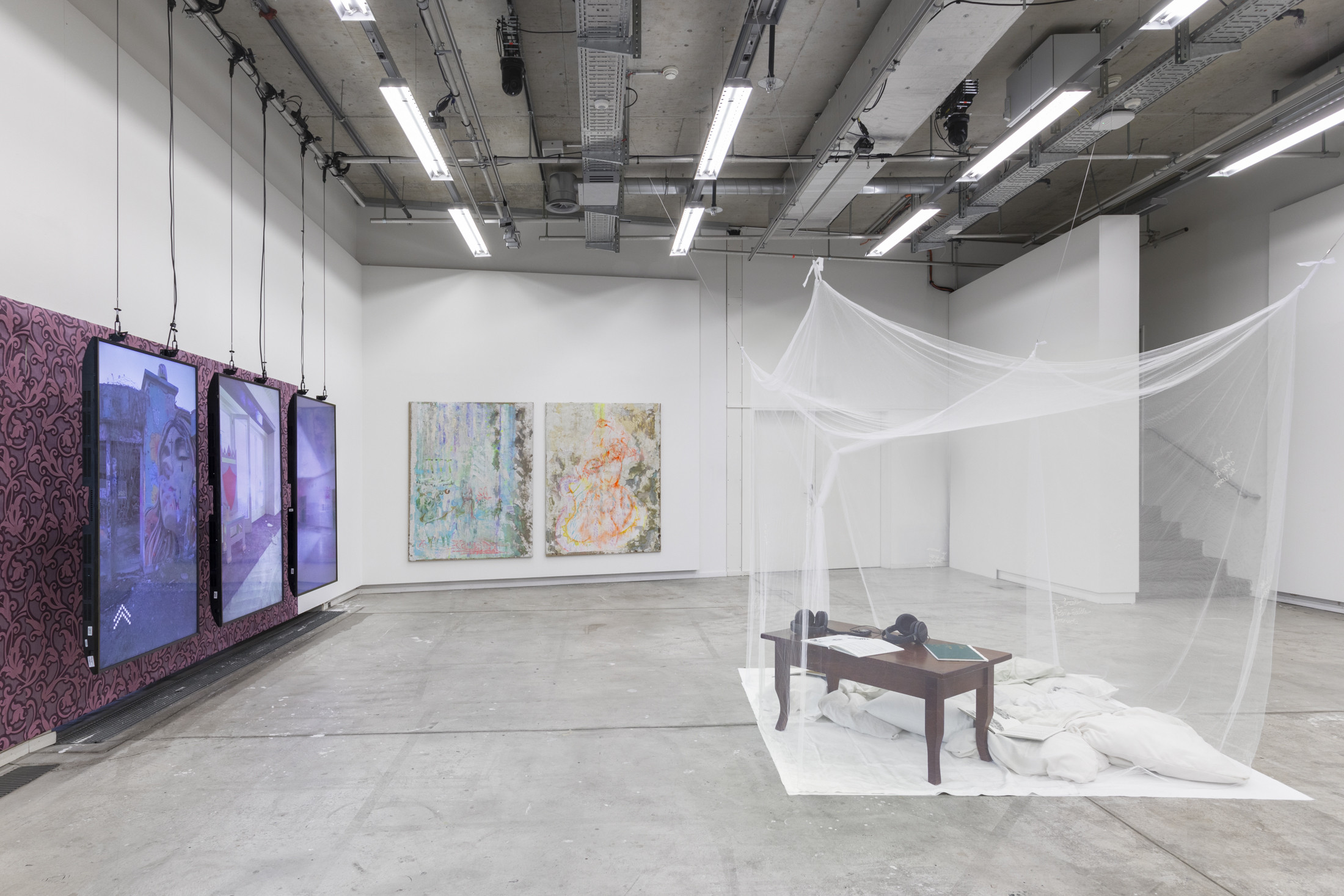 BA Fine Arts Diploma Exhibition 2025, exhibition view. Photo by Oliver Kümmerli