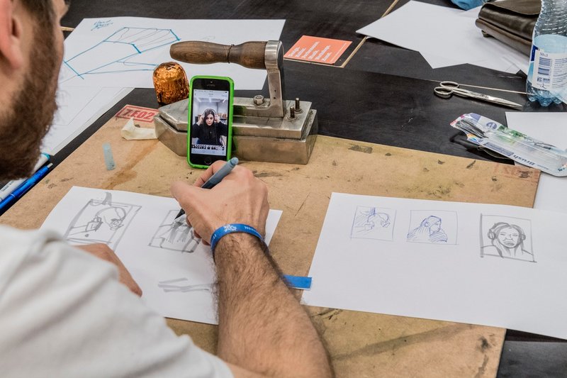 Draw it! Scribble, Skizze, Konzept