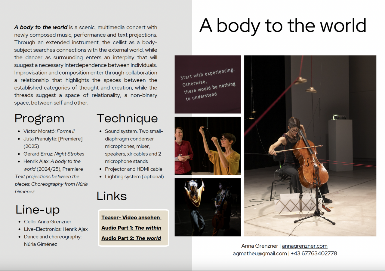 [Translate to English:] Portfolio CAS Creation & Scenario in Music (One Pager)