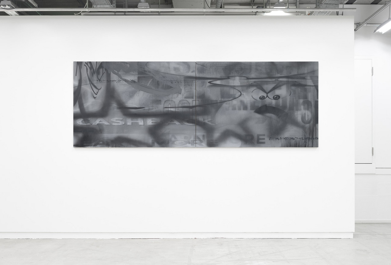 CASHBACK 2025 Acryl auf Leinwand 140 x 400 cm