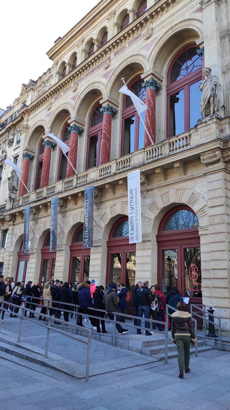  Foto: Aussenansicht Veranstaltungsort «La Gaîté Lyrique», Paris