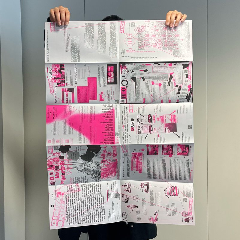 Zine #1: Digital Skills an der ZHdK — Rückseite