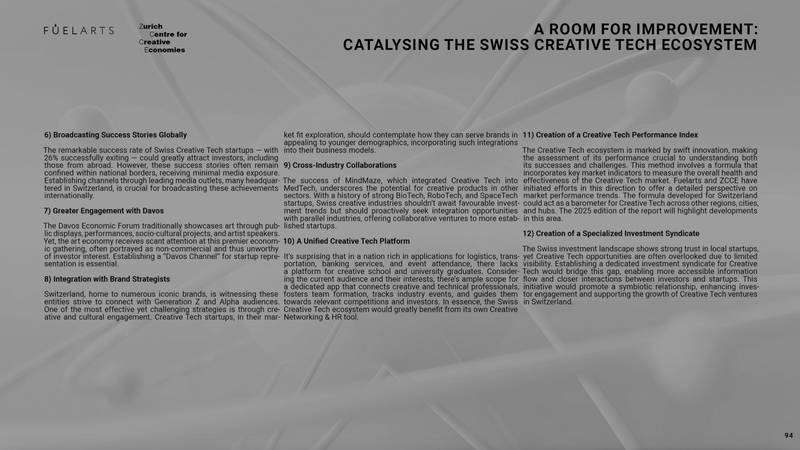 Swiss Tech Report P 3