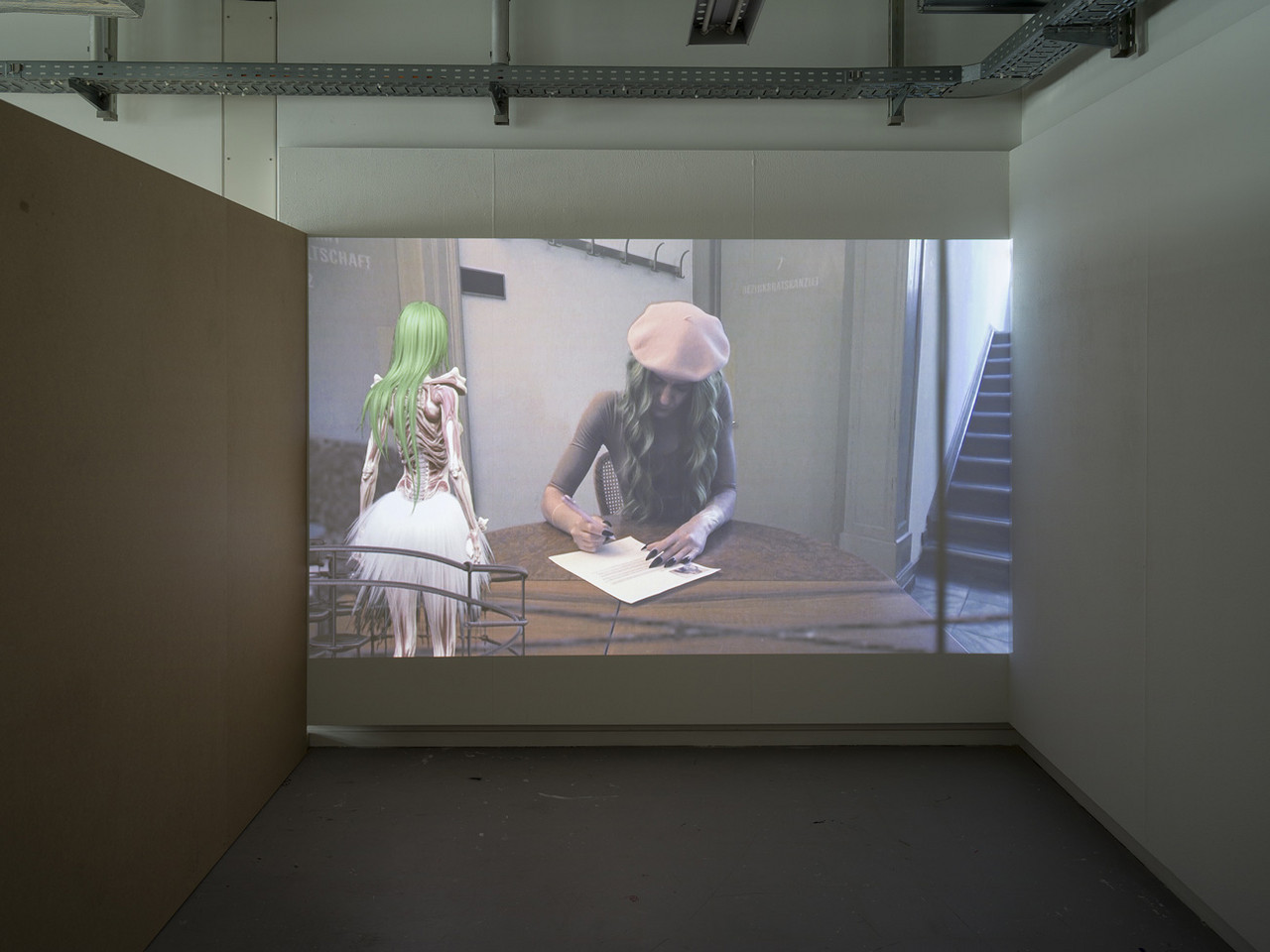 MY SISTER'S SPELLS 2025 Ein-Kanal-Video-Projektion (Farbe, Ton) 9:40 min