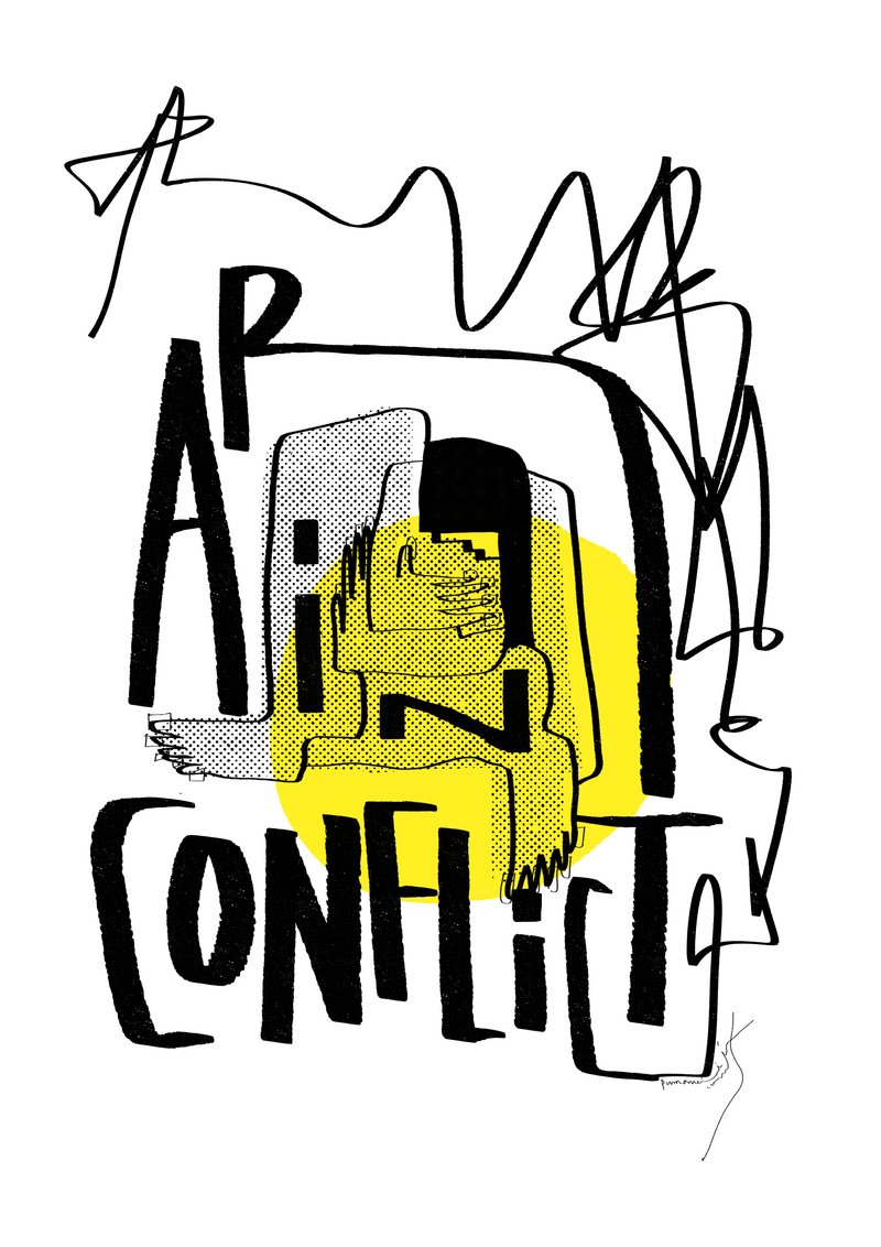 Illustration Art in Conflict