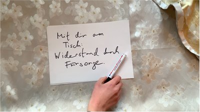 Mit dir am Tisch: Widerstand durch Fürsorge