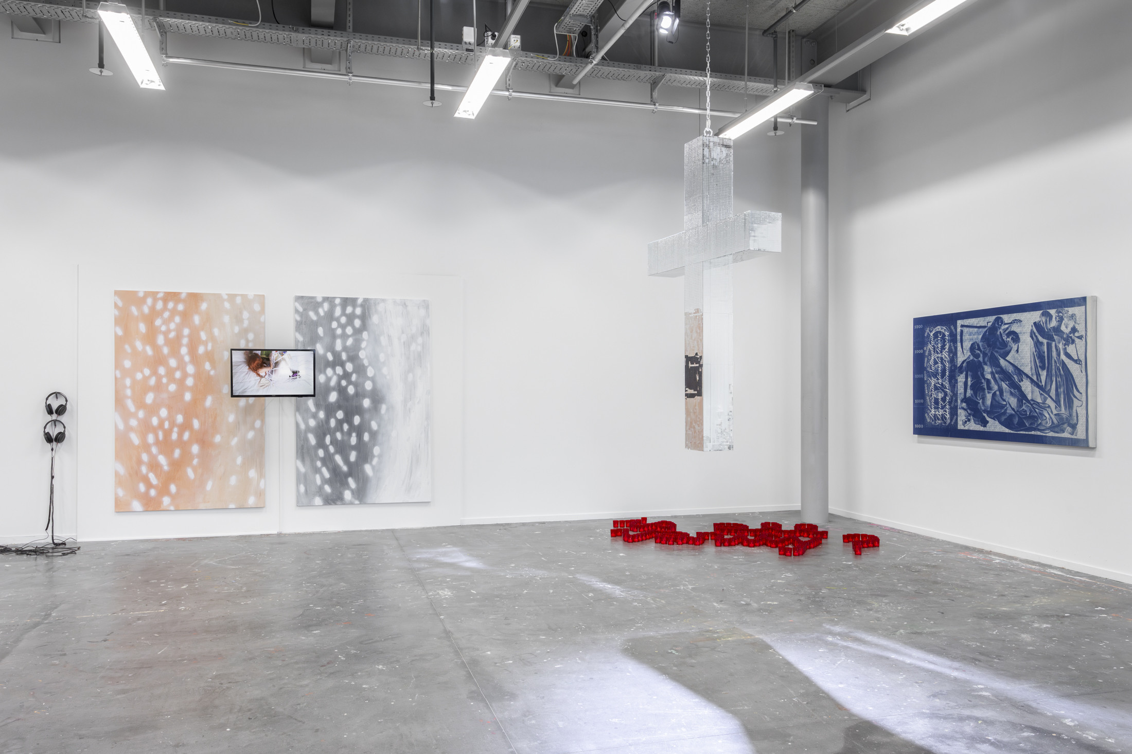 BA Fine Arts Diploma Exhibition 2025, exhibition view. Photo by Oliver Kümmerli