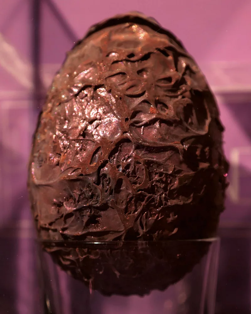 Chocolate-egg from Bamna Dadashzadeh.