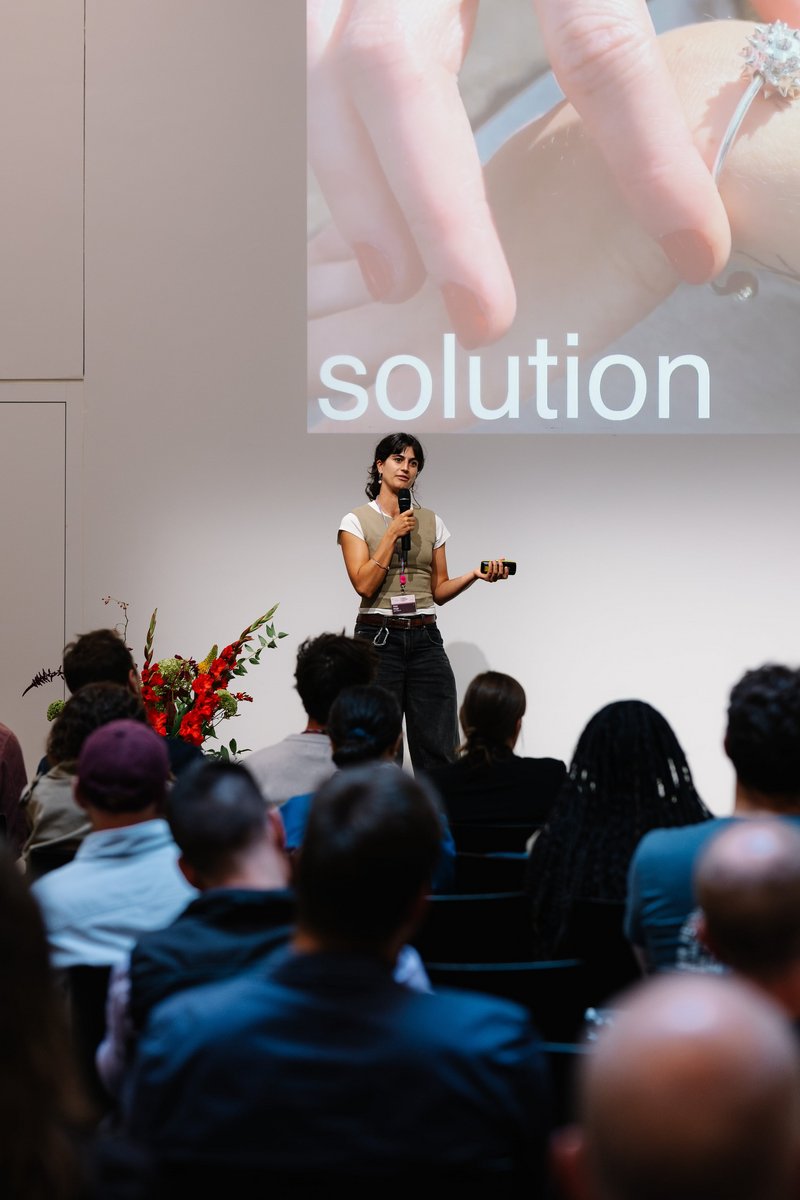 What's next_Project pitch at the Creative Economies Forum 2026 © Gabriel Bienz @superglueclub