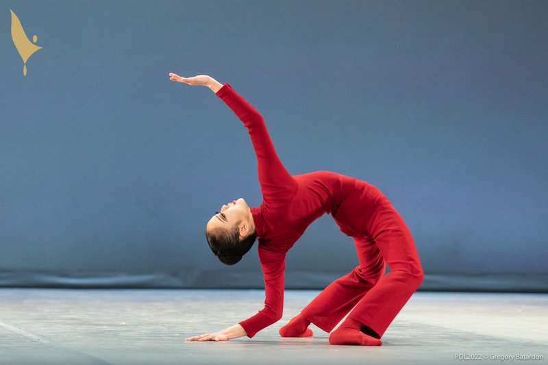 Tsukino Tanaka at the Prix de Lausanne 2022. © Gregory Batardon