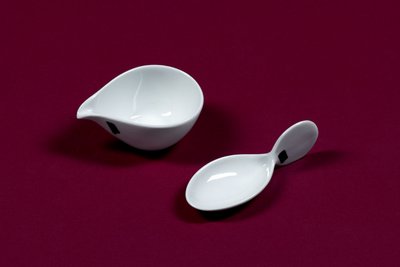 Das Geschirr für veränderte Essgewohnheiten zeigt Angehörigen und schwer kranken Menschen auf, dass sich Bedürfnisse am Lebensende verändern.
Foto: Regula Bearth