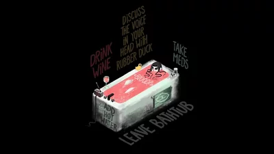 Ausschnitt aus dem Game ‹Psychotic Bathtub›. © Fachrichtung Game Design, ZHdK.