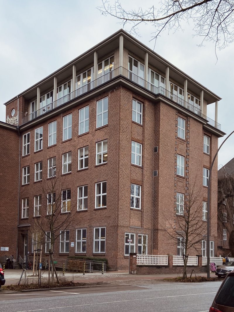 HFBK Main building – The design studio at the top!