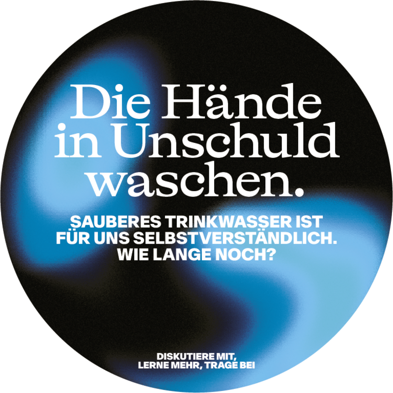 Die Hände in Unschuld waschen