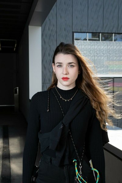 Game Design graduate Natasha Sebben. Photo: David Jäggi. © ZHdK.