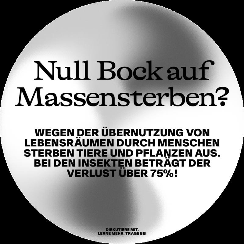 Null Bock auf Massensterben