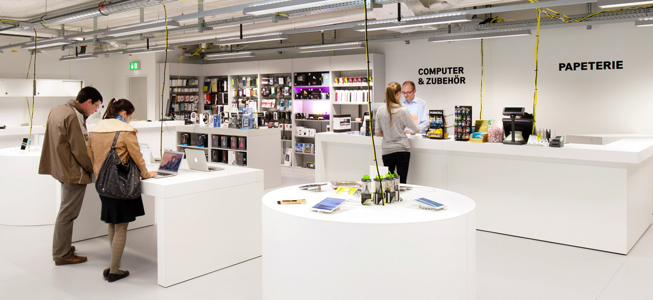 Foto: Verkaufsraum des Shop ITZ
