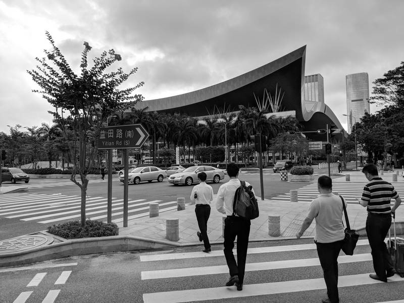 [Translate to English:] Regierungsgebäude in Shenzhen.