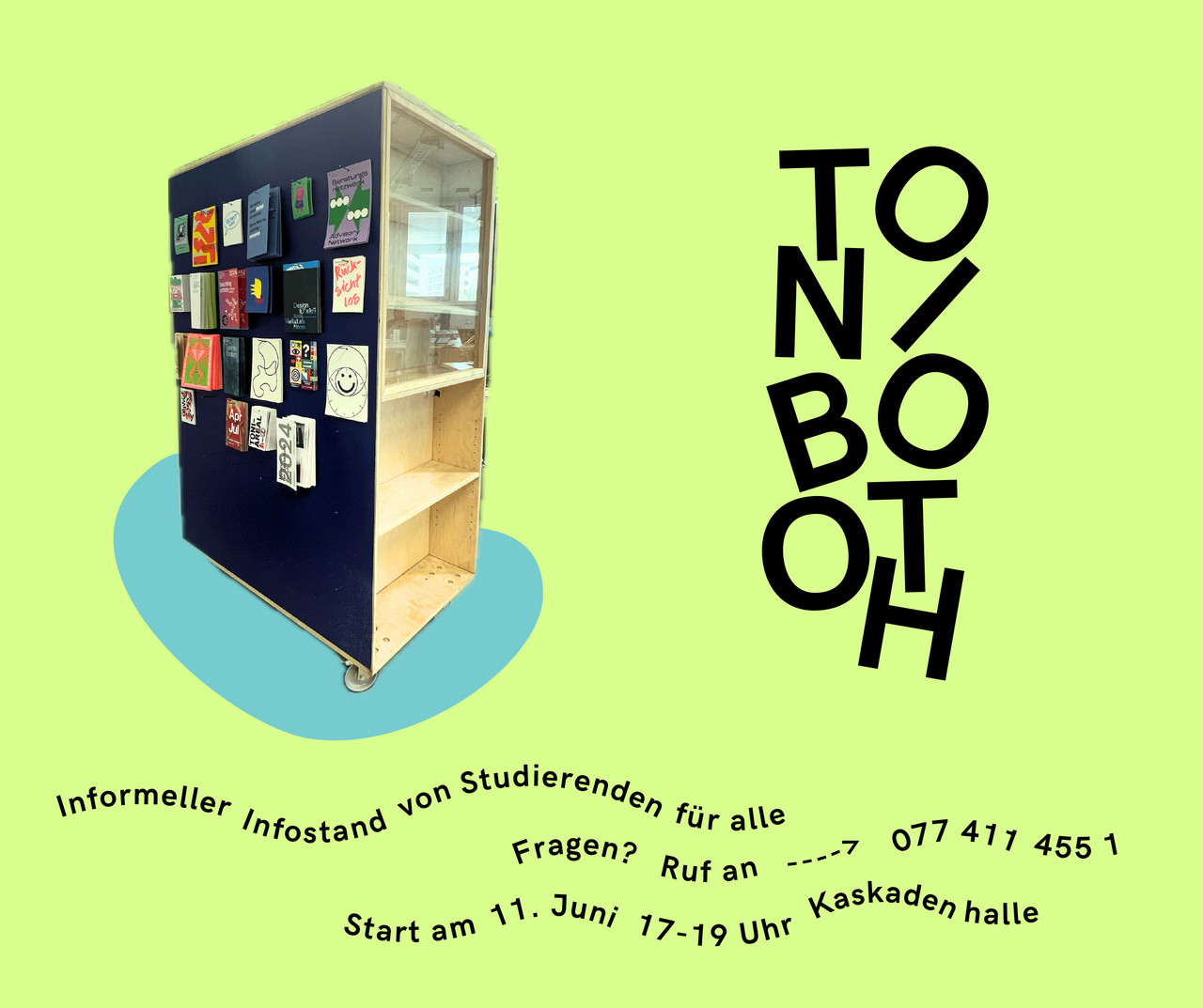 TONI HELP BOOTH