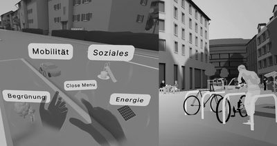 Design your city: A virtual reality experience for sustainable urban spaces