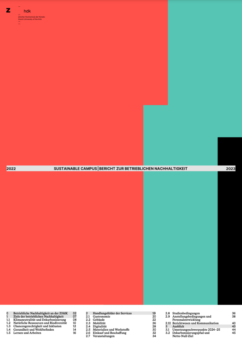 Titelbild Nachhaltikeitsbericht 2022/23