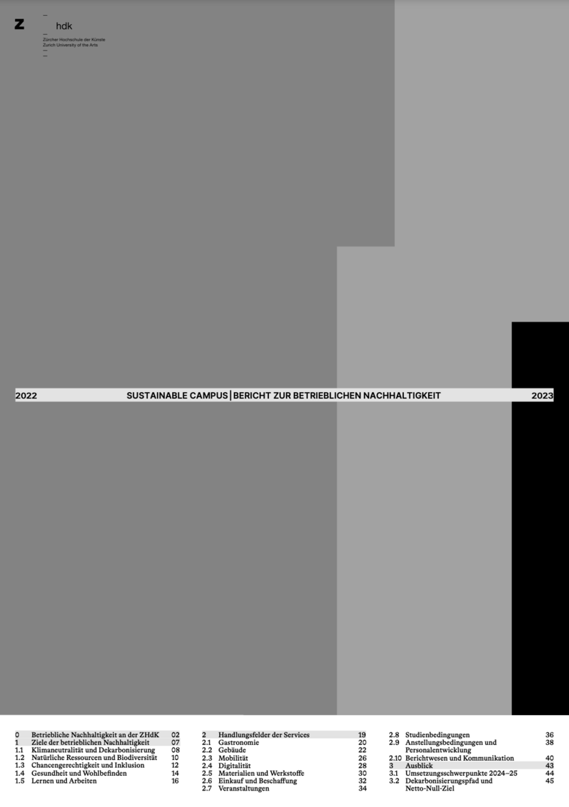 Titelbild Nachhaltikeitsbericht 2022/23