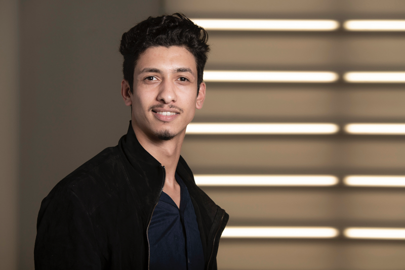 [Translate to English:] Rabii Hadane. Foto: Caroline Minjolle