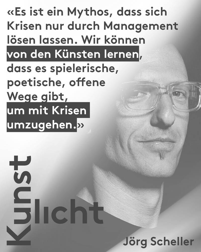 mann mit grafik