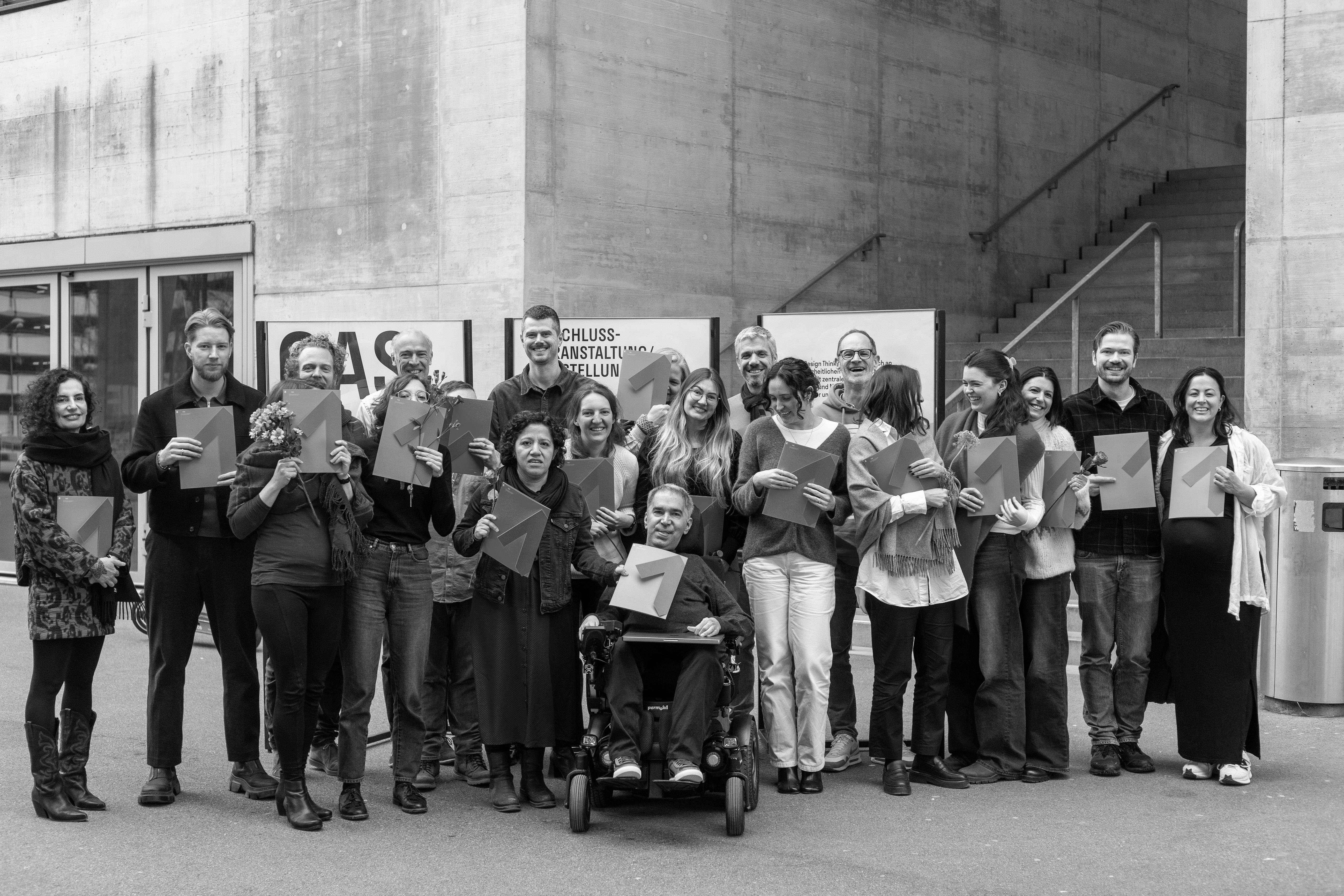 Students of the CAS Design Thinking Class 2024