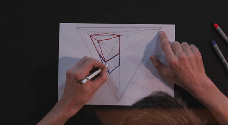 Illustration on 3-D-sketching