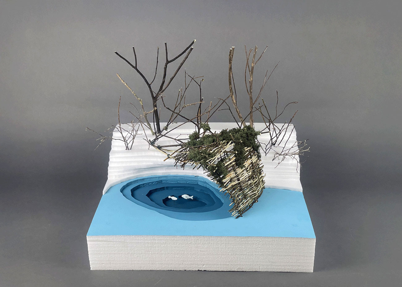 Arbeit «Where the River Hides» von Silvana De Paola, Silvan Roth, Dominic Sutter. © ZHdK.