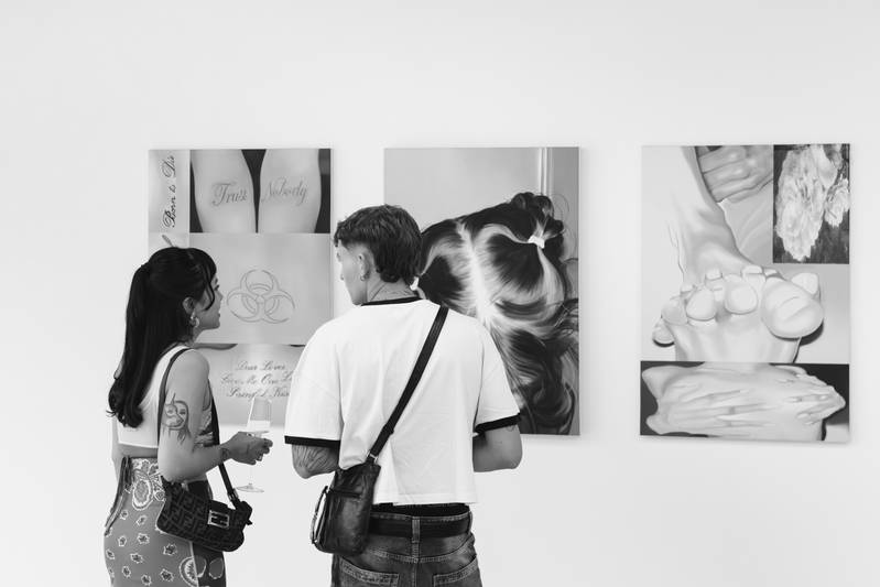BA Fine Arts Diplomausstellung 2024, Ausstellungsansicht. Foto: Oliver Kümmerli