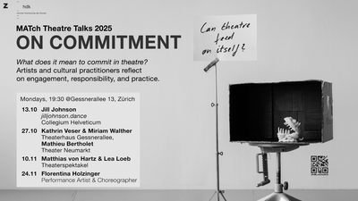 MATch Theatre Talks: "On Commitment"