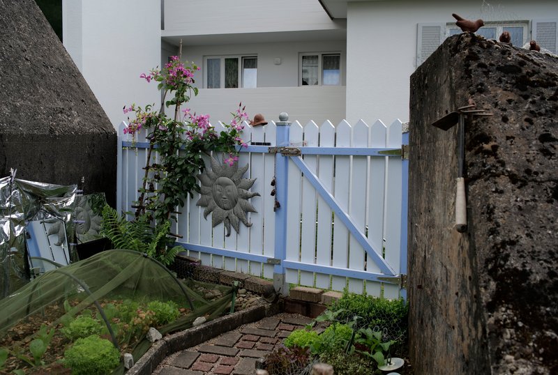 [Translate to English:] Garten in Gebenstorf, SNF-Forschungsprojekt «Materialisierte Erinnerungen (in) der Landschaft», Bild: Florian Wegelin, CC BY-NC-SA 4.0