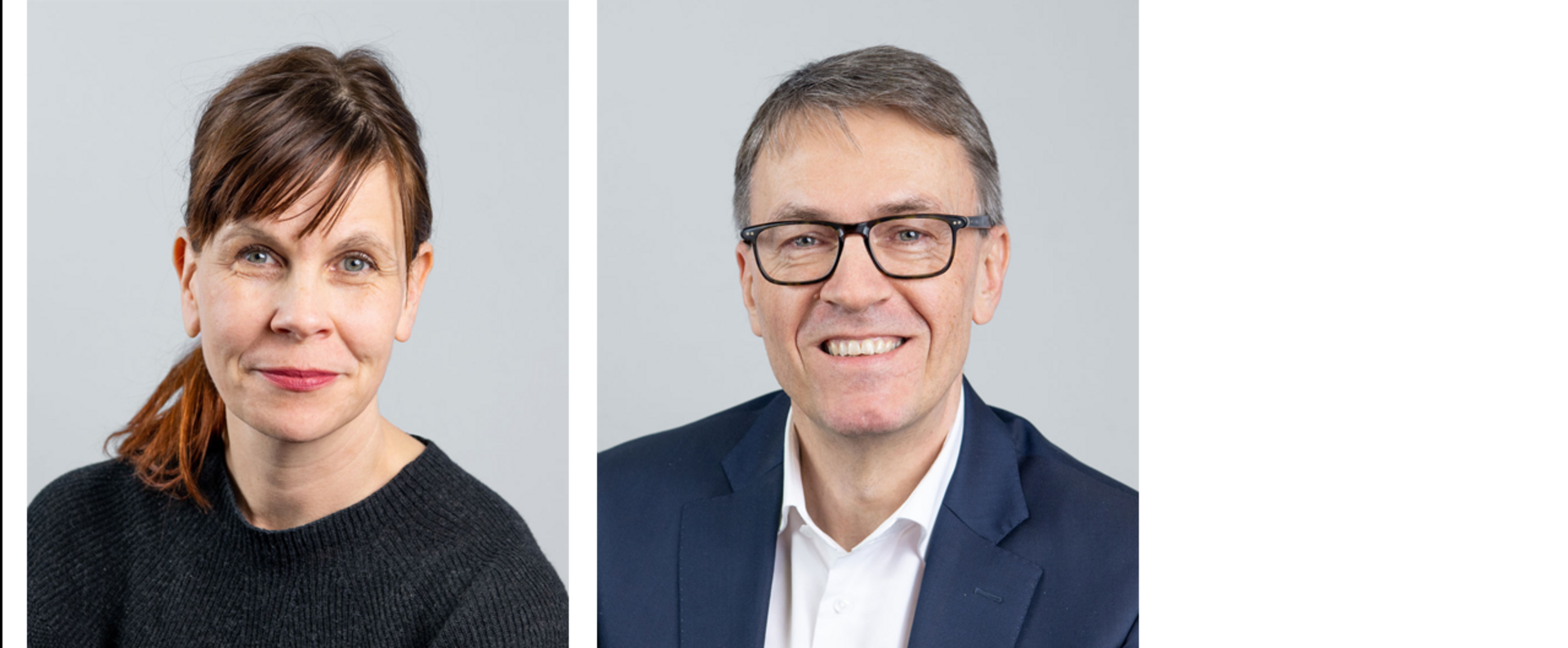 Bild: Porträt von Fanni Fetzer und Dr. Thomas Ulrich 
