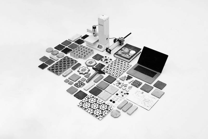 Image of the diploma project «Digital Zellij» by Armin Aschenbrenner.