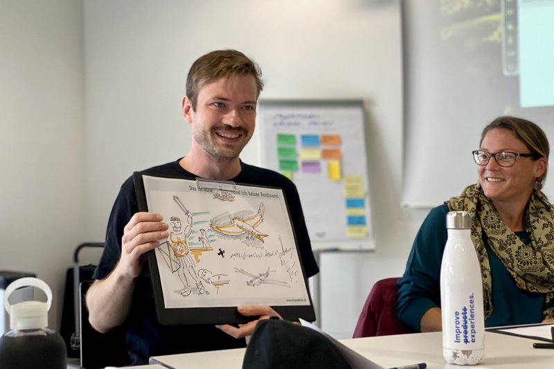 Teilnehmende im Rahmen des CAS Design Thinking an der ZHdK