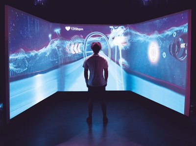 The ExerCube: A physically immersive fitness game (Source: Sphery).