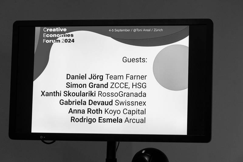 CEF 24 - Introducation Christoph Weckerle, Foto: Johannes Dietschi, © ZCCE