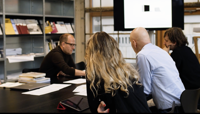 Researchers of the serious & applied games «Spatial Abilities». © DIZH.