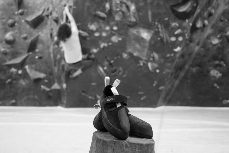 The hooq climbing shoes, 2024. Image: © Livia Zumofen
